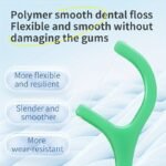 50/150/450/1050Pcs Ultra Thin Mint Disposable Dental Floss Sticks - Portable Dental Floss Sticks Must Carry When Going Out - Safe And Convenient For Traveling And Hygiene - Image 11