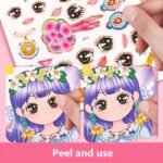 Educational Diy Princess Sticker Activity Book - Magic Dress Up Stickers Set For Toddler Girls Age 3+, Creative Craft Activity Gift, Birthday Party Favors Chinese Version - Image 4