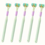 1Pc Threesided Soft Bristle Toothbrush, Bristle Travel Toothbrush For Adult, Soft Bristle Toothbrush, Complete Teeth And Gum-Care Great Bristles Clean Each Tooth Soft And Gentle Toothbrush - Image 19