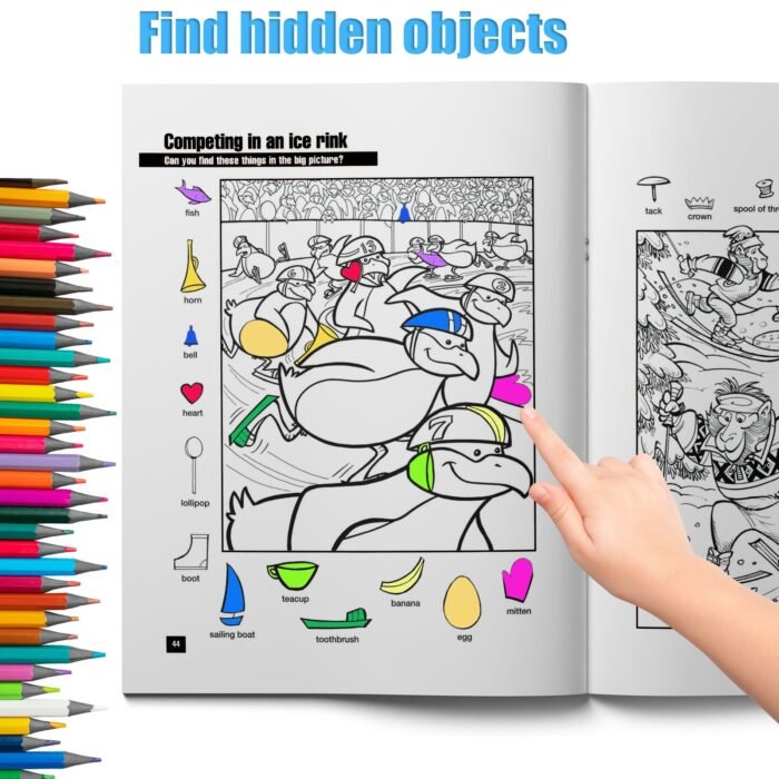 Hidden Picture Adventure: A Fun Seek-And-Find Book To Improve Focus, Attention, And Observation Skills In Children - Image 1