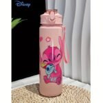1Pc Disney Klm Cartoon Transparent Sports Water Bottle, Leakproof With Pop-Up Lid, Lightweight Rectangle Design For Fitness, Running, Gym, And Outdoor Activities - Perfect Gift For Birthdays, Mother'S Day, Christmas, Easter, St. Patrick'S Day, Graduation, Gym Hydration Gear | Playful Design | Leakproof Lid - Image 11