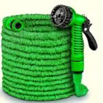 1 Set "High Pressure Garden Hose With Spray Nozzle - Heavy Duty Pvc Water Hose For Car Washing, Lawn Irrigation & Cleaning, 7.62Meter/15.24Meter/30.48Meter Length Options (7Spray Patterns)"