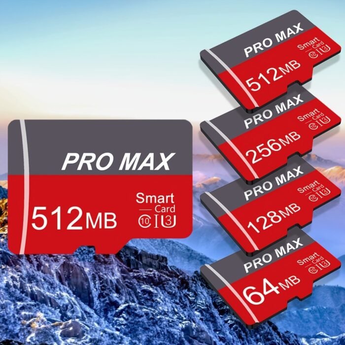 Bliksem 64Mb-512Mb Sd/Tf Flash Memory Card - High-Speed Class 4, Secure Sdhc/Sdxc, Compact Size For Phone, Camera, Tablet, Laptop, Car Audio & Game Console, Versatile Compatibility | Bold Color Scheme | Smart Compatibility - Image 1