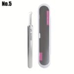 1/8Pcs High-Quality Ultra-Fine No. 5 Cell Pimples Blackhead Clip Tweezers Beauty Salon Special Scraping Artifact Acne Needle Tool - Image 3