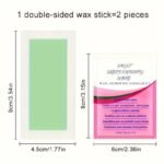 10/20/30Pcs Lip, Facial, Eyebrow Bikini Line Hair Removal Wax Strips, Amber, With Vitamin E Care Wipes - Image 6