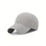 Women'S Summer Fitted Adjustable Baseball Cap, Solid Color, Sun Protection, Polyester, Woven, With Holiday Theme, For Women, Men, Outdoor - Image 15