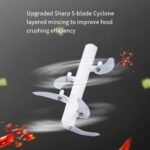 1, Vegetable Cutter, Multifunctional Garlic Masher, Garlic Grinder, Garlic Masher, Vegetable Cutter, Creative Fruit Masher, Manual Garlic Masher, Kitchen Supplies, Kitchen Gadgets, 500/900Ml - Image 11