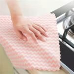 10Pcs/Set The Kitchen Rag Is Free Of Oil, Super Strong Washing Water, Thickened Towel, And The Color Is Delivered Randomly - Image 7