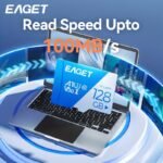 Eaget Mimi Sd Card 256Gb/128Gb Memory Card, Blue & White Mini Memory Sd Card 64Gb/32Gb Class 10 High Speed Flash Memory Card, Storage Memory Tf Sd Card Gift For Birthday/Easter/Boy/Girlfriend - Image 8