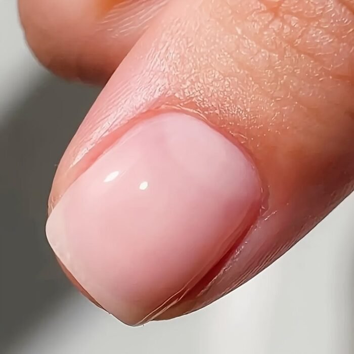 Natural Pink Nail Strengthener - Rejuvenating Keratin Treatment For Healthy, Shiny Nails, Alcohol-Free, Cuticle Oil, Nail Care Essentials | Natural Nail Color | Smooth Application - Image 3