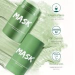 Maxylva Unisex-Adult Clay Mask Stick - Moisturizing, Deep Cleansing, Paraben-Free For All Skin Types, Green Tea Scented, Beauty Care - Image 4