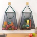 Versatile Kitchen Storage Mesh Bag - Wall-Mounted Organizer For Fruits, Vegetables, Ginger & Garlic | Essential Home Accessory - Image 2