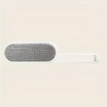 A Double-Sided Brush For Collecting Pet Hair And Dust, Designed For Manual Electrostatic Cleaning. Made From Durable Polypropylene, It Can Be Used On Clothing, Sofas, Furniture, Bedding, And Carpets Without The Need For Electricity. - Image 3