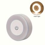 Touch-Activated Led Wall Light With Adjustable Color Temperature - Warm Yellow Light, Usb Rechargeable, Ideal For Bedroom, Living Room, Study, Indoor Lighting, Touch Control Light | Modern Decor Light | Touchactivated Lamp, Led Lights For Bedroom - Image 3