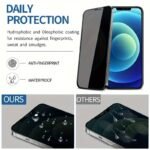 3Pcs Privacy Screen Protectors For Iphone 11 12 13 14 15 16 Pro Max Anti-Spy Tempered Glass For Iphone 16 15 14 Plus 12 13 Mini 11 12 13 14 15 16 Pro - Image 6