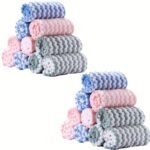 10Pcs/Set The Kitchen Rag Is Free Of Oil, Super Strong Washing Water, Thickened Towel, And The Color Is Delivered Randomly - Image 5