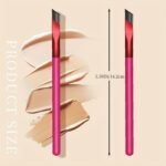 2Pcs Wild Eyebrow Brush Square Multifunctional Stereoscopic Painting Hairline Eyebrow Paste Concealer Eyebrow Brush Brow Makeup Brushes Makeup Tool,Drawing Wild Eyebrows And Other Eyebrow Shapes To Create A Sophisticated Makeup Look - Image 4