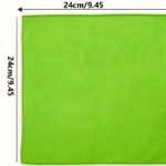 Microfiber Cleaning Cloth Pack - Multipurpose Towel For Home & Kitchen Use, Durable & Absorbent, Ideal For Living Room, Bedroom, Bathroom & Furniture, Effortlessly Removes Stains & Grease, Essential Cleaning Supplies - Image 3