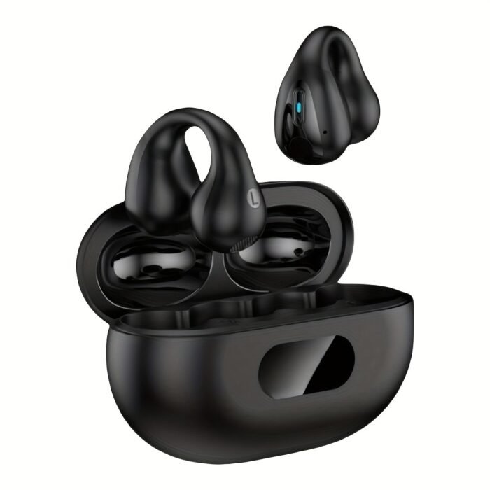 2025 New Style True Wireless Clip-On Sports Headset Music Hanging Video Comfortable Tws Hifi Bass Stereo Hd Calling Earphones Adapted For Android For Iphone Cellphone Gaming Earpieces Couples Business Smart Headphones - Image 3