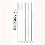 5/10/20/50Pcs, Extra Long Pipe Cleaning Brush, Stainless Steel Bottle Brush, Keyboard, Small Pipe, Cleaning Tool, Mini Micro Bottle, Gap Brush, Soft Hair Straw Brush, Soft Long Brush, Water Bottle Cleaning Brush, Drinking Water Straw, Essential Cleaning Accessories - Image 3