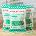 50/150/450/1050Pcs Ultra Thin Mint Disposable Dental Floss Sticks - Portable Dental Floss Sticks Must Carry When Going Out - Safe And Convenient For Traveling And Hygiene - Image 13