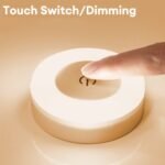 Touch-Activated Led Wall Light With Adjustable Color Temperature - Warm Yellow Light, Usb Rechargeable, Ideal For Bedroom, Living Room, Study, Indoor Lighting, Touch Control Light | Modern Decor Light | Touchactivated Lamp, Led Lights For Bedroom - Image 10