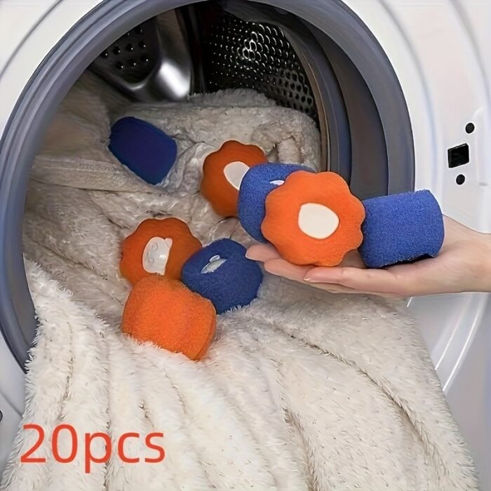 3/6Pcs Pet Hair Removal Laundry Balls - No Electricity Needed, Save Time & Energy, Reduce Wrinkles, Effective Lint & Fur Remover For Dog & Cat Hair, Reusable Laundry Helper For Washing Machine, Pet Hair Remover For Laundry, Textured Surface, Cute Animal Design, Noelectricity Required - Image 10