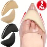 2Pcs Of Sponge Front Foot Inserts For Women'S High Heels, Designed To, Shoe Size, And Serve As Protective Fillers And Shoe Accessories. - Image 2