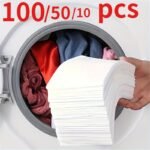 100/50/10Pcs Color Catcher Laundry Sheets - Dye Trapping & Anti-Transfer Wash Paper, Uncharged Safeguard For Mixed Washes