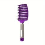 1Pc Of A Magical Scalp Massaging Hairbrush Designed For Women - A Professional Tool For Detangling Wet Curly Hair - A Hairdressing Accessory. - Image 20