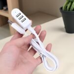 3-In-1 Usb Multi-Port Usb-C Hub With Data Transfer, Charger, Adapter, Reader & Small Fan - Versatile Connectivity For Night Lights, Chargers, Usb Devices, Usb Power Strip, Charging Station, Compact Design, Highspeed Charging, Home Organization, Multifunctional Device, Durable Construction, Tech Enthusiasts - Image 11