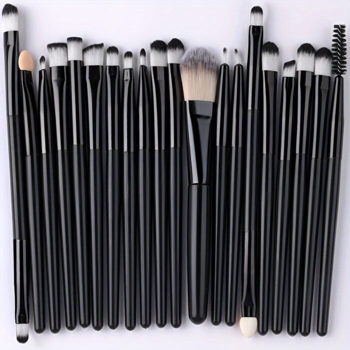 20/34Pcs Makeup Brush Set And 8Pcs Mini Makeup Brush Professional Soft Synthetic Powder Foundation Eyeshadow Makeup Brush Cosmetics Suitable For Beginners - Image 23