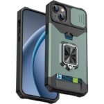 1Pc Heavy-Duty Phone Case Heavy-Duty Shockproof Phone Case With A Metal Stand And Card Slot, Compatible With Iphone 16 Pro Max, 15 Pro Max, 14 Pro Max, And 13 Pro Max. - Image 43