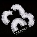 100Pcs Clear Disposable Ear Protectors - Waterproof Shower Covers For Bathing, Hair Dye & Salon Use, Ear Covers Rv Showers - Image 2