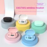 Fhrm Wireless In-Ear Headphones With Led Power Display - Long-Lasting Battery, Usb-C Charging, Soundproof Design For Sports, Commuting & Casual Wear - Sleek Black, White, Blue, Pink Options, Active Lifestyle Audio, Modern Headphone Design, Durable Plastic Casing