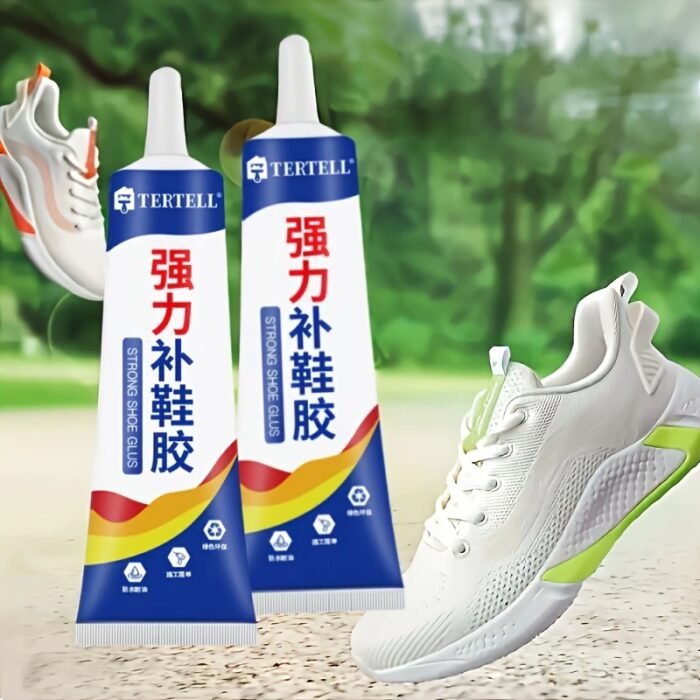 60Ml Strong Hold Shoe Repair Glue For Faux Leather, Sneakers & Sneakers ? High-Temperature Resistant, Non-Toxic, Transparent Finish, Easy To Use, Fast Curing Adhesive, Athletic Shoe Bonding | Clear Finish Glue | Nontoxic Adhesive, Shoe Accessories - Image 3