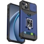 1Pc Heavy-Duty Phone Case Heavy-Duty Shockproof Phone Case With A Metal Stand And Card Slot, Compatible With Iphone 16 Pro Max, 15 Pro Max, 14 Pro Max, And 13 Pro Max. - Image 14