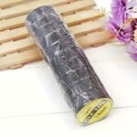 10Pcs High-Temperature Resistant Black Rubber Electrical Tape - Durable, Flexible, Insulating Adhesive For Industrial Use, Home Appliances & Mechanics, Electrical Connections, High-Temperature Resistant Rubber Electrical Tape Industrial Us