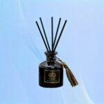 1Pc Elegant Glass Fragrance Diffuser With Black Bottle & Tassel ? Versatile Air Freshener For Bathroom, Home, Car, And Outdoor Use, Aromatherapy Diffuser - Image 8