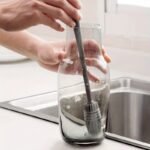 Versatile Long-Handled Silicone Brush For Cups & Bottles - Reusable, Ideal For Kitchen, Bathroom, Car Cleaning, Bathroom Cleaning Tools - Image 5