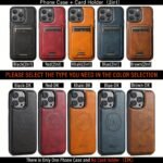 2-In-1 Detachable Phone Case Compatible With Wireless Charging Magnetic Card Holder Wallet Rear Cover Can Stand For Iphone 15Promax 15Plus 14 13 12 Black/Brown/Blue/Khaki/Red - Image 7