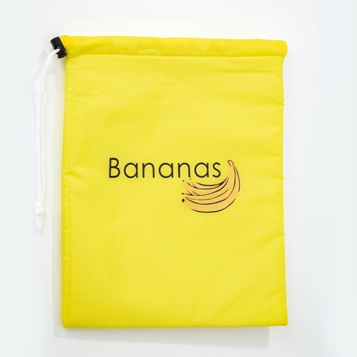 Large Capacity Food-Grade Nylon Banana Storage Bag With Aluminum Bead Closure And Double Stitching - Keeps Bananas Fresh For Up To 7 Days,Reusable Produce Bags,Reusable Produce Bag - Image 3