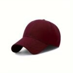 Women'S Summer Fitted Adjustable Baseball Cap, Solid Color, Sun Protection, Polyester, Woven, With Holiday Theme, For Women, Men, Outdoor - Image 23