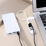 3-In-1 Usb Multi-Port Usb-C Hub With Data Transfer, Charger, Adapter, Reader & Small Fan - Versatile Connectivity For Night Lights, Chargers, Usb Devices, Usb Power Strip, Charging Station, Compact Design, Highspeed Charging, Home Organization, Multifunctional Device, Durable Construction, Tech Enthusiasts - Image 6