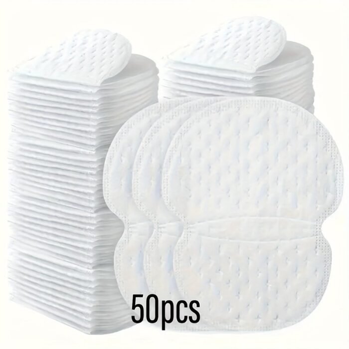 20/30/50Pcs Disposable Underarm Sweat Pads - Summer Invisible Anti-Perspirant, Microfiber, Odorless & Breathable, High Absorbency, Super Soft & Thin, Portable For Travel, Gym, Workouts, Gym Essentials, Comfortable Fit - Image 7
