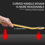 1Pc Heavy-Duty Metal Tire Jack Wrench With 360? Rotating Knob, Rust Resistant Long Handle Scissor Jack For Motorcycles, Suvs & Vehicles - Effortless Disassembly & Installation Tool, Auto Workshop Essentials | Ergonomic Handle Design | Robust Construction, Tire Wrench - Image 9