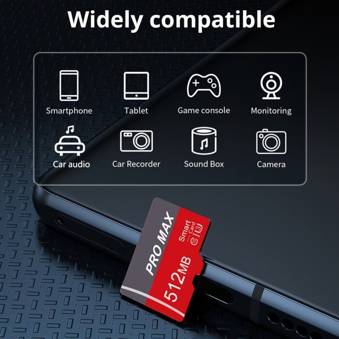 Bliksem 64Mb-512Mb Sd/Tf Flash Memory Card - High-Speed Class 4, Secure Sdhc/Sdxc, Compact Size For Phone, Camera, Tablet, Laptop, Car Audio & Game Console, Versatile Compatibility | Bold Color Scheme | Smart Compatibility - Image 6