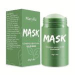 Maxylva Unisex-Adult Clay Mask Stick - Moisturizing, Deep Cleansing, Paraben-Free For All Skin Types, Green Tea Scented, Beauty Care - Image 3