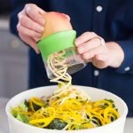 1Pc Spiral Multifunctional Kitchen Grater, Rotary Carrot Cucumber Peeler And Spiralizer, Vegetable Cutter, Suitable For Restaurant - Image 8