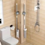 Wall-Mounted Mop Organizer Holder - Durable Space-Saving Storage Rack For Sponges, Mops, And Brooms - Ideal For Bathroom, Bedroom, Living Room, Entryway - Home And Dorm Utility Hook Hanger - Image 5